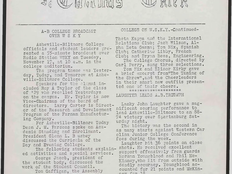 1960-11-01 Campus Crier